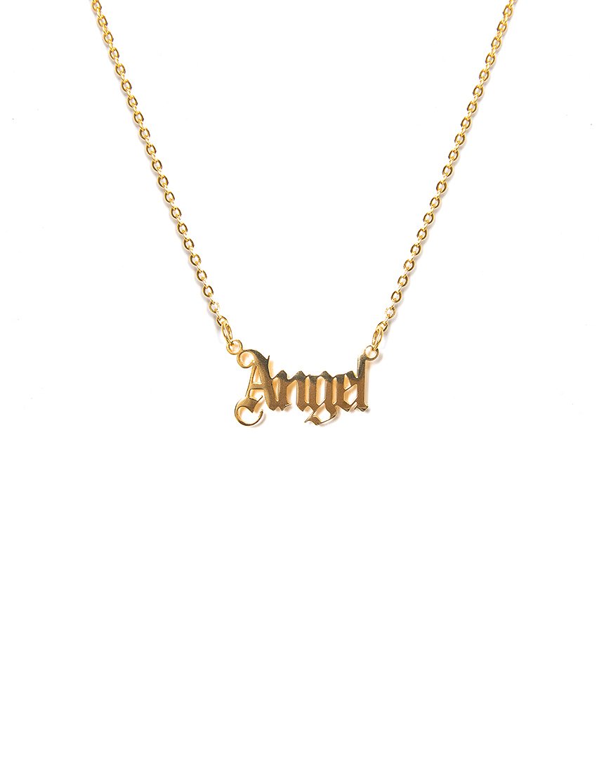 Necklace in “Angel” Gold