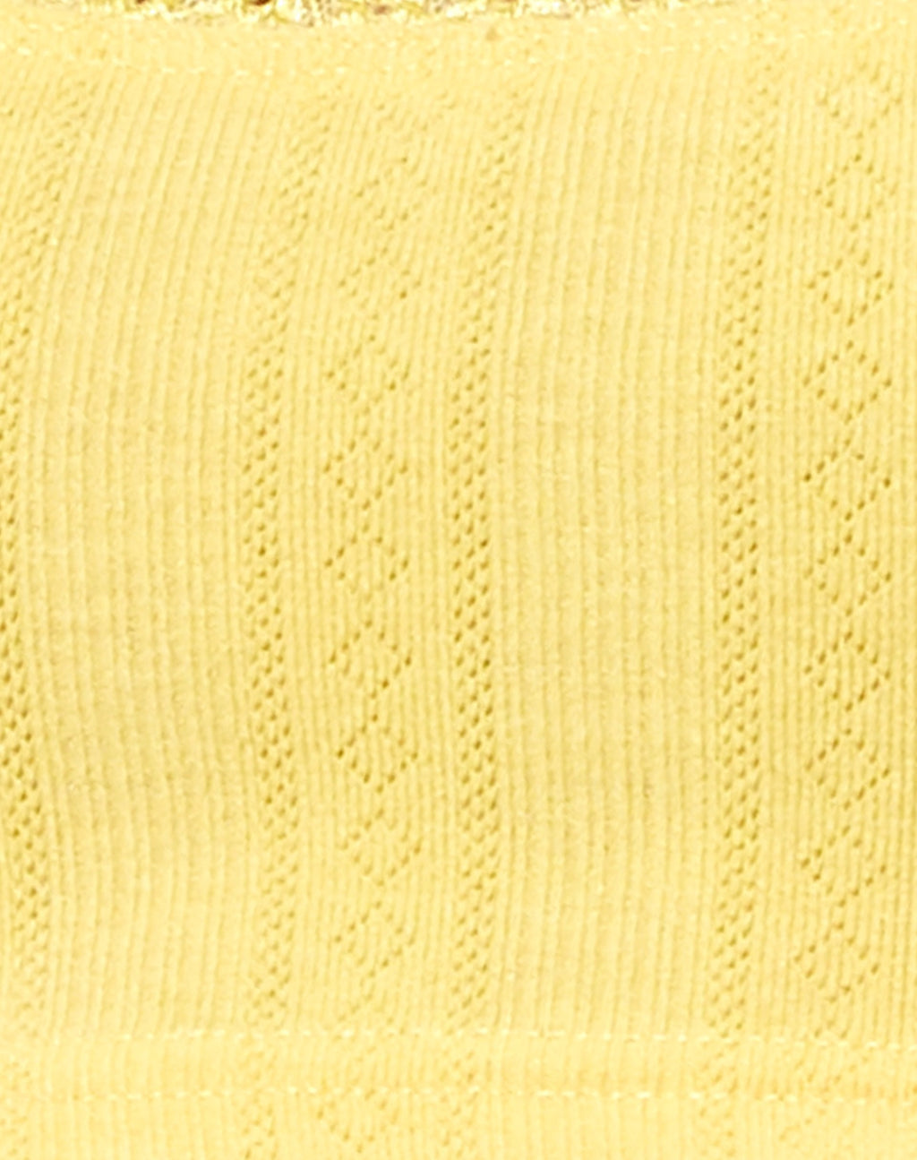 Alena Bralette in Pointelle Lemon Diamond Shape