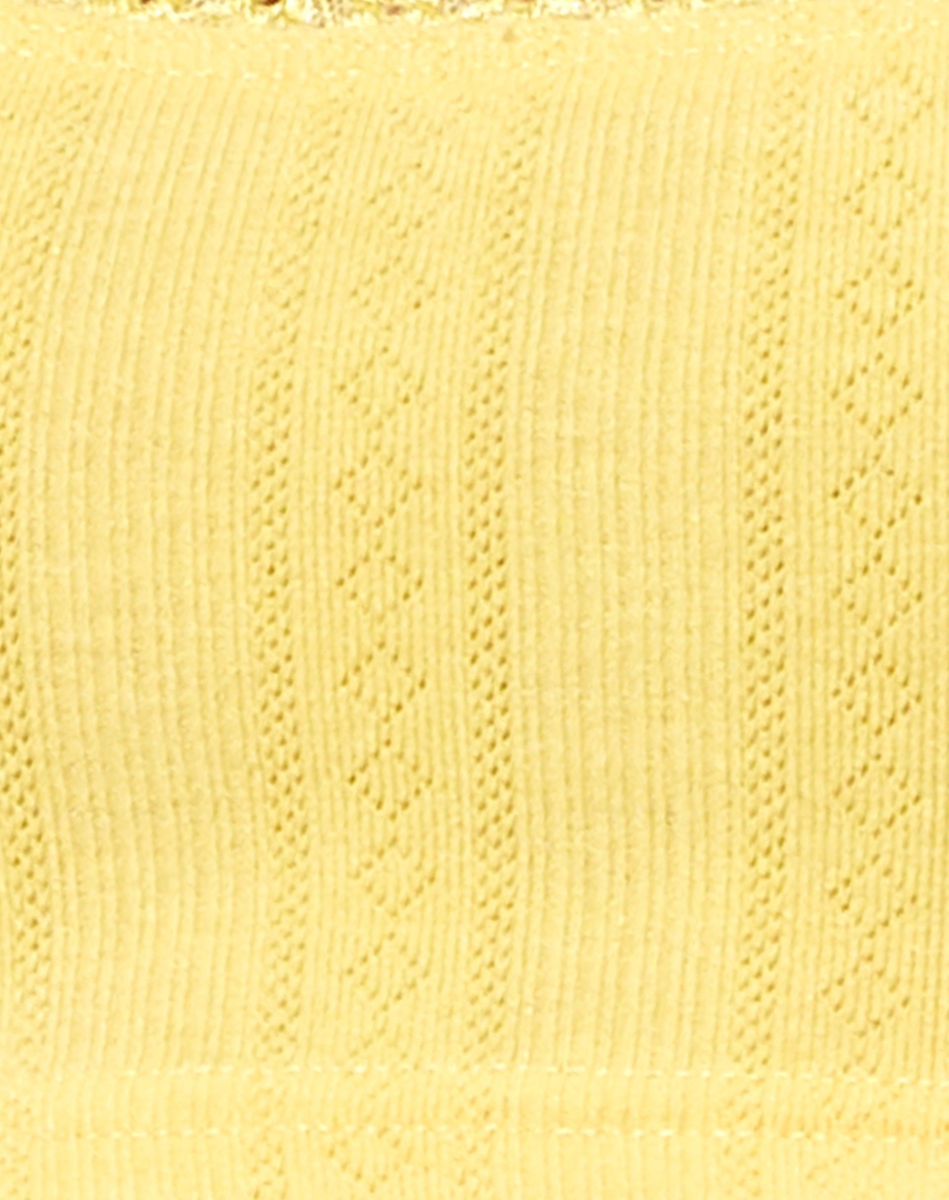 Alena Bralette in Pointelle Lemon Diamond Shape