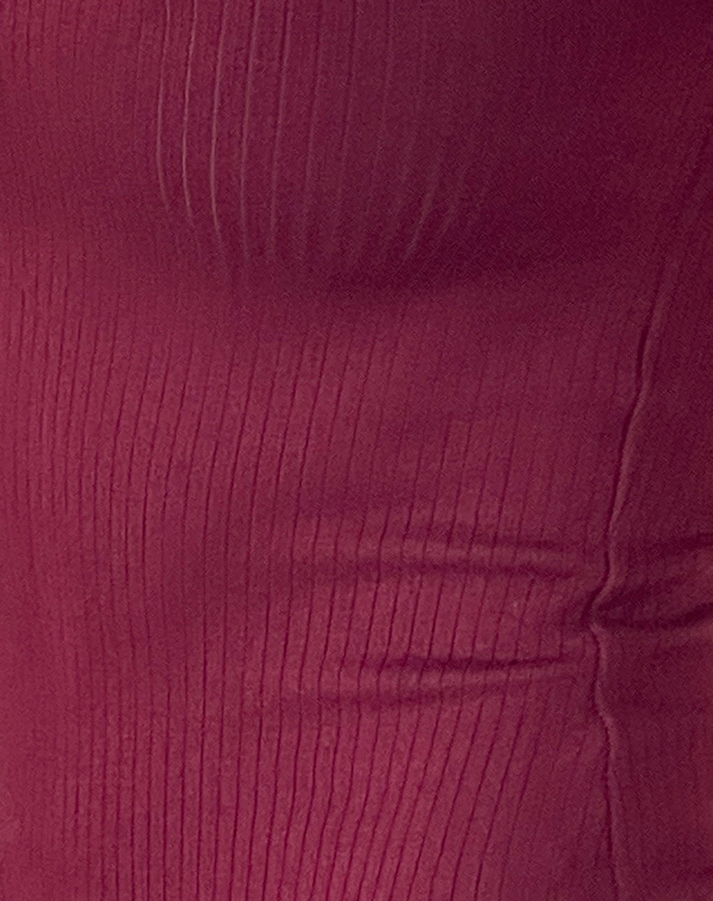 Cantha Maxi Dress in Rib Burgundy