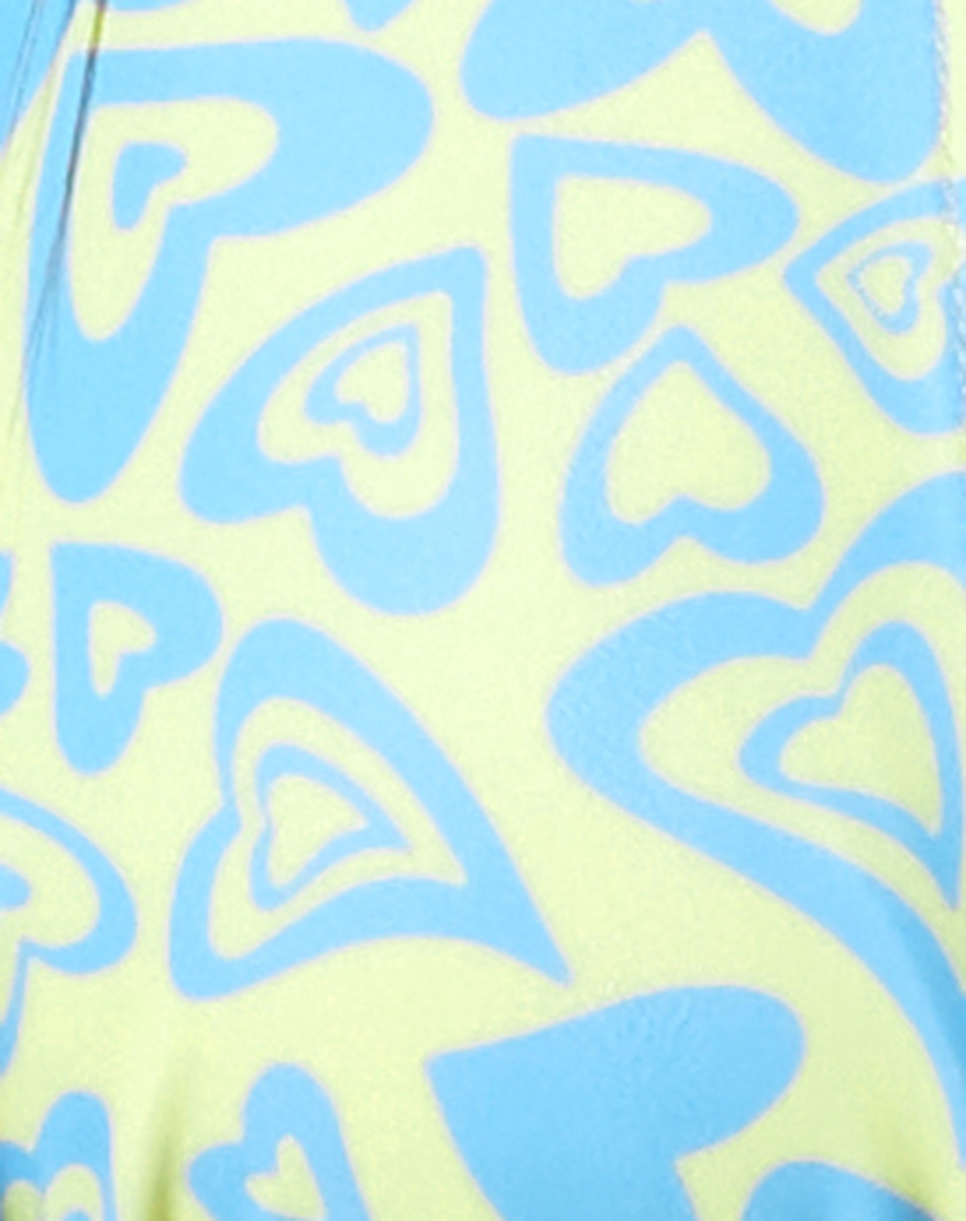 Cerry Bikini Top in Retro Heart