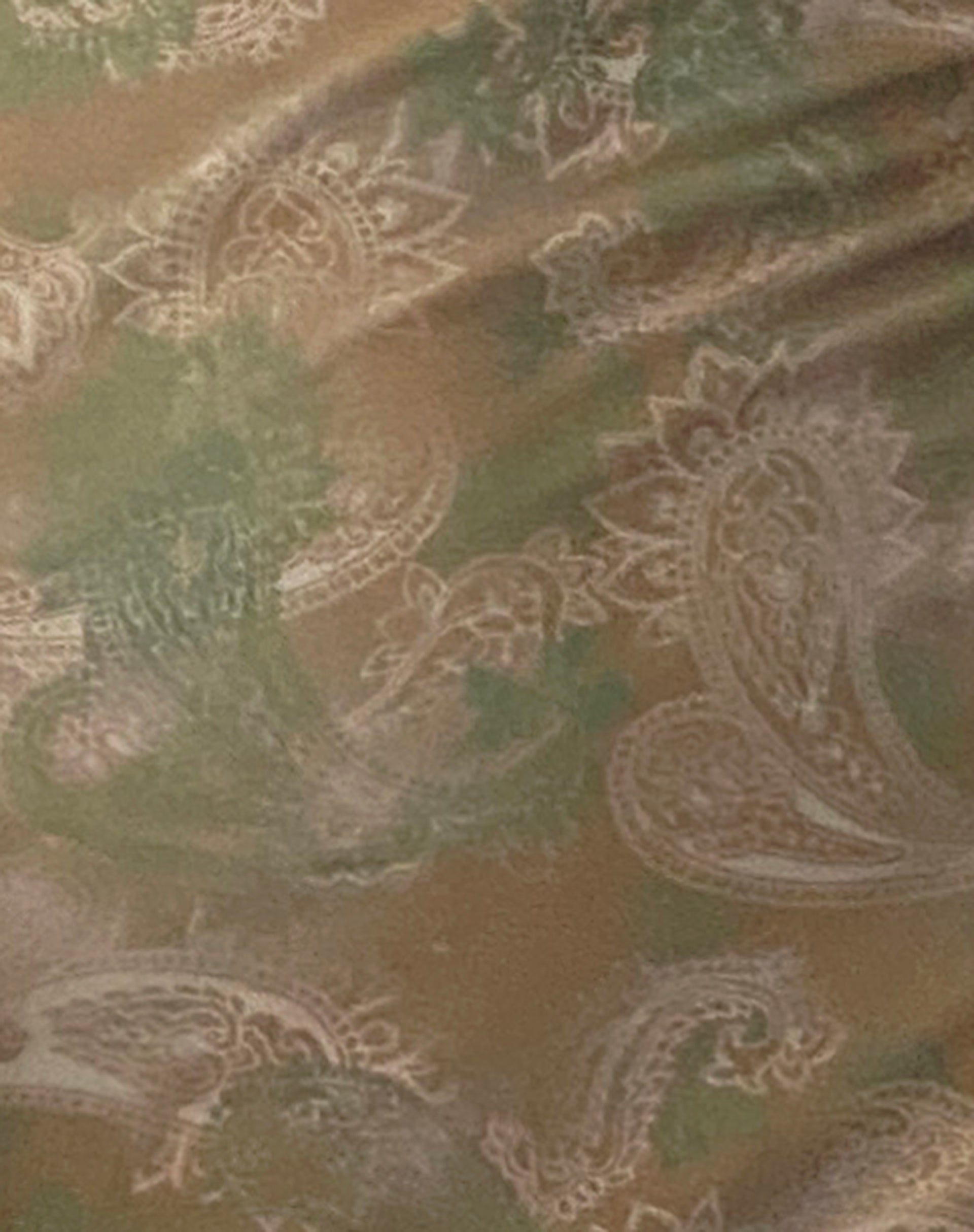 Dammy Mini Dress in Tonal Paisley Green