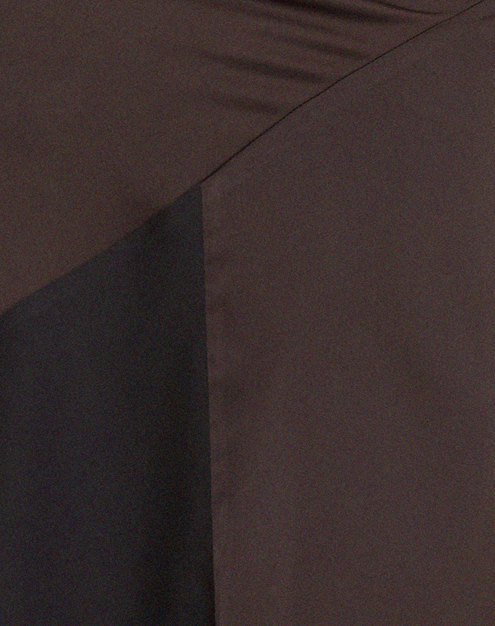 Denala Midi Skirt in Two Tone Black Satin