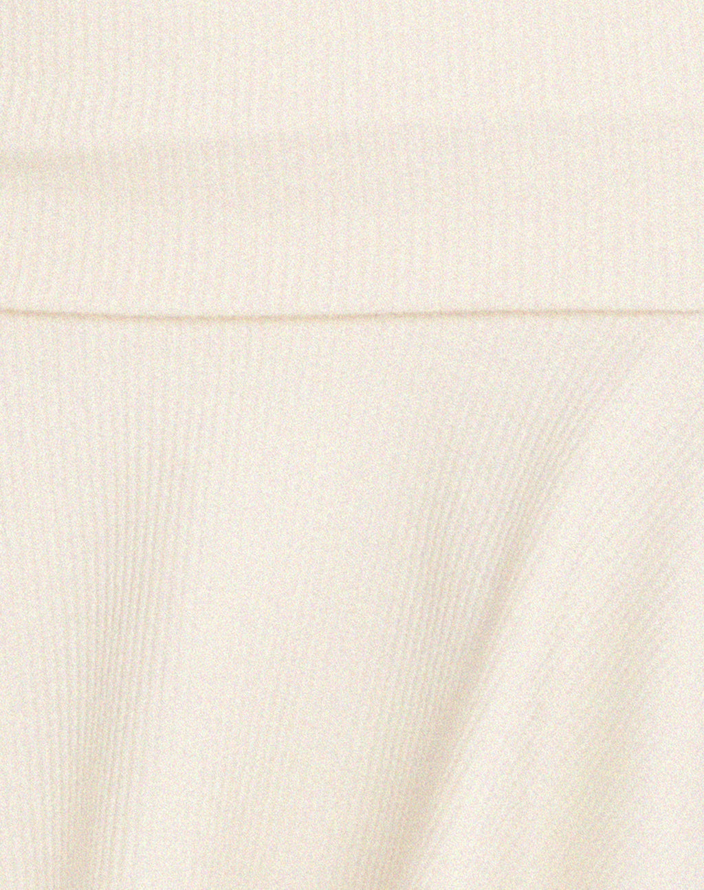 Orla Micro Mini Rib Skirt in Ivory