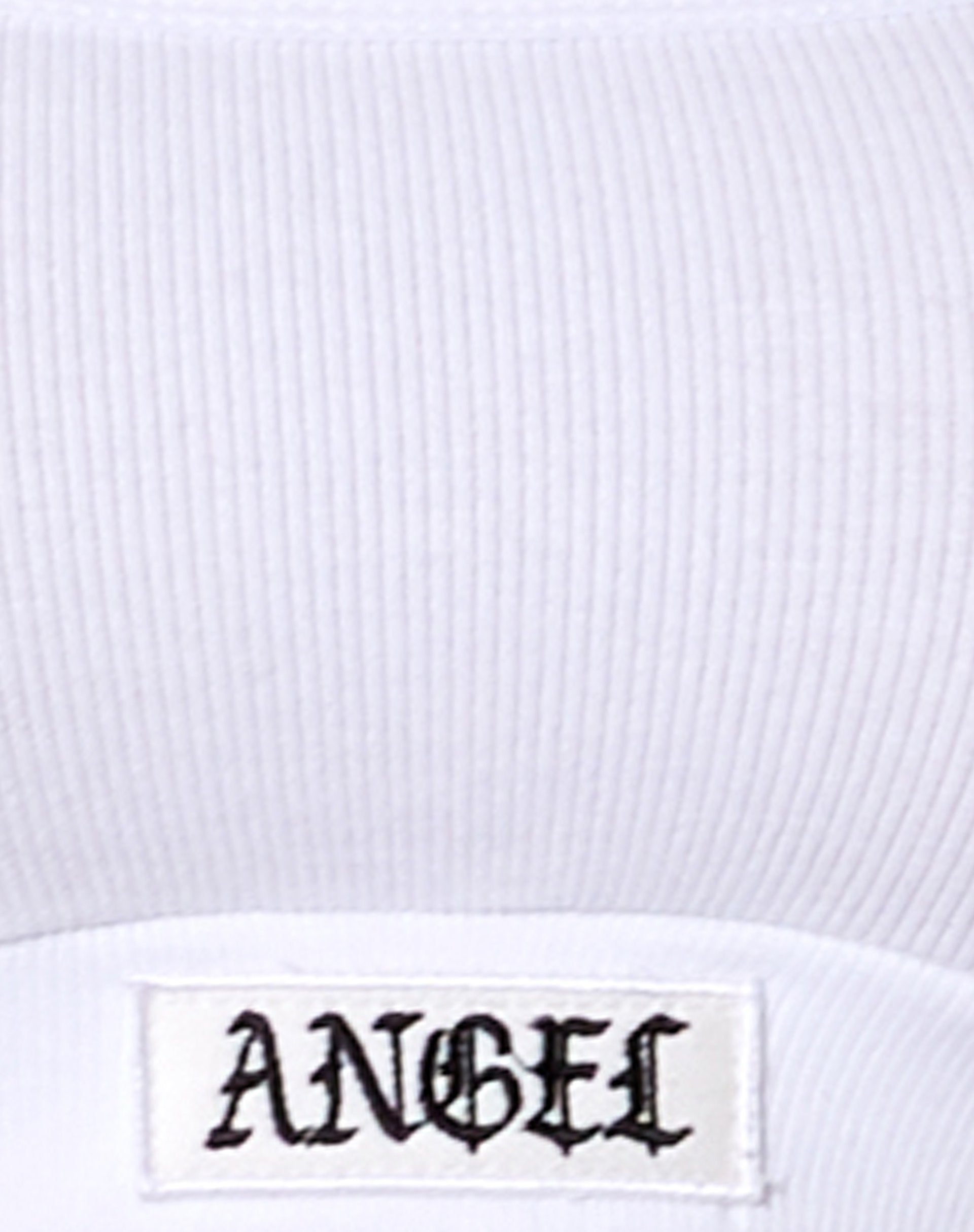 Esmera Long Sleeve Top in White 'Angel' Embro