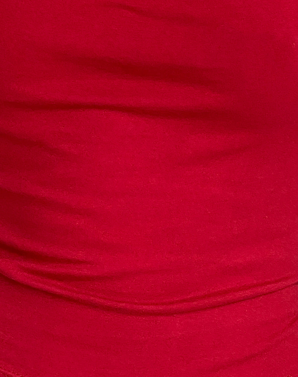 Jinsu Crop Top in Adrenaline Red