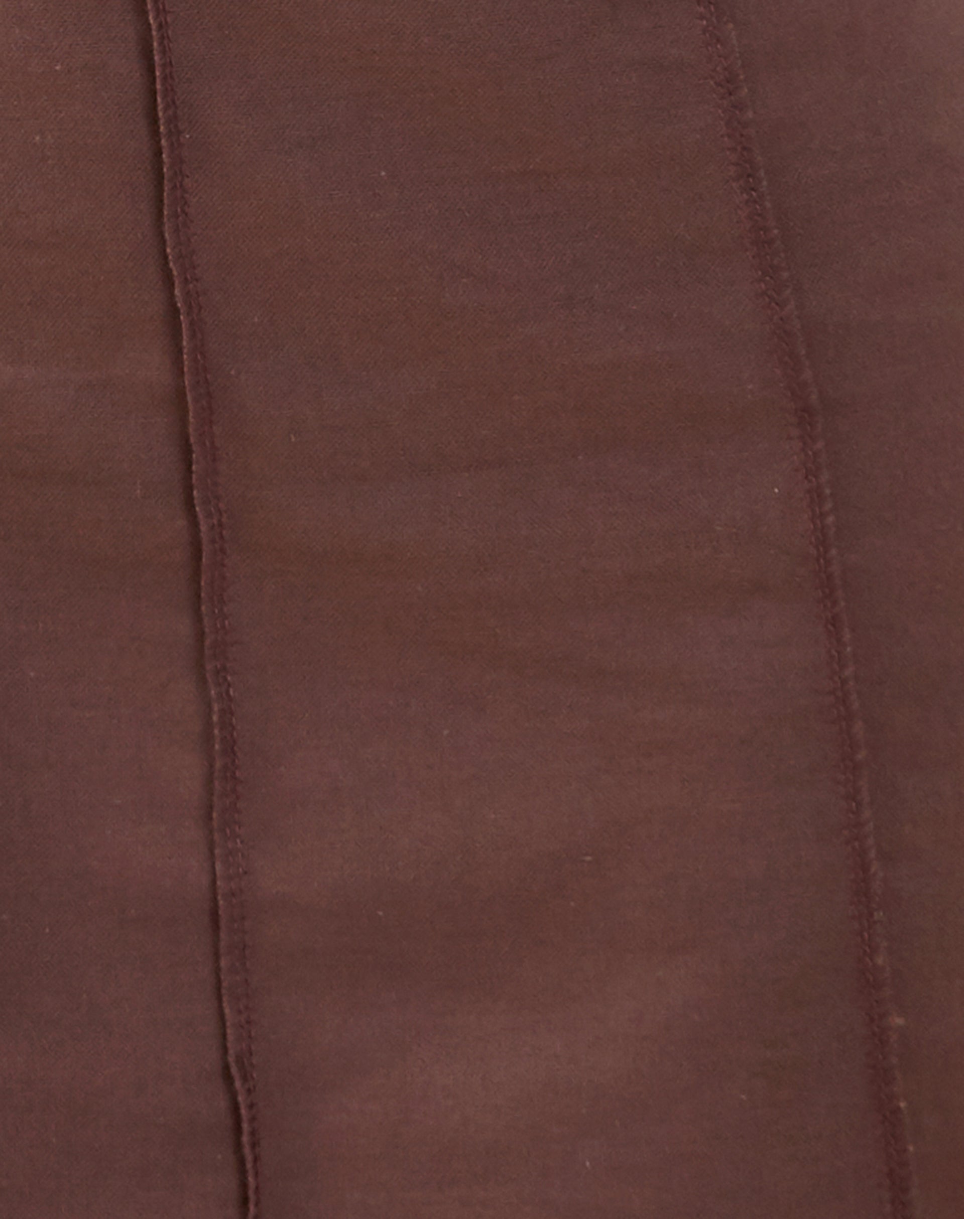 Kaneisa Pintuck Mini Slip Dress in Deep Taupe