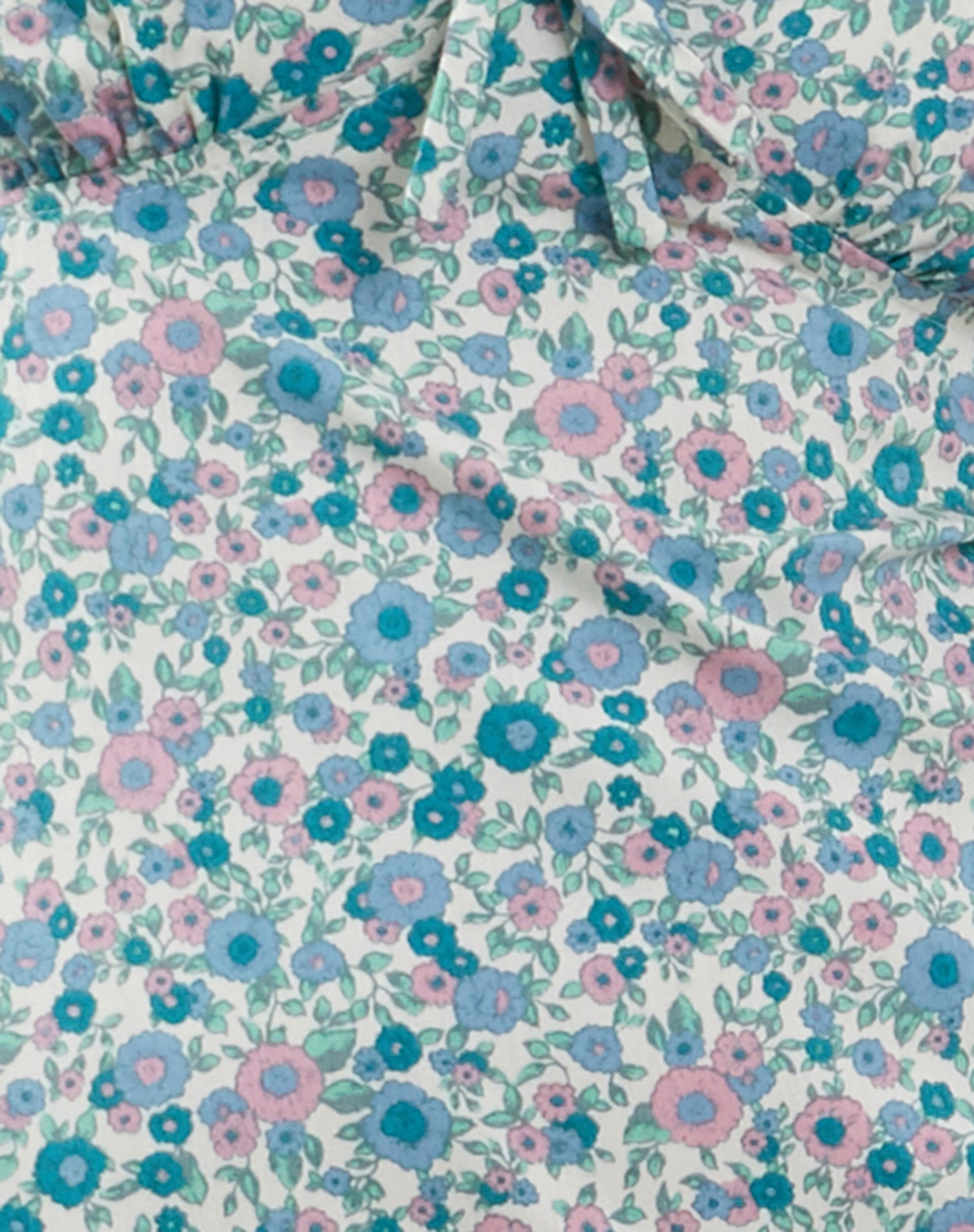 Lavisha Midi Dress in Flower Power Blue