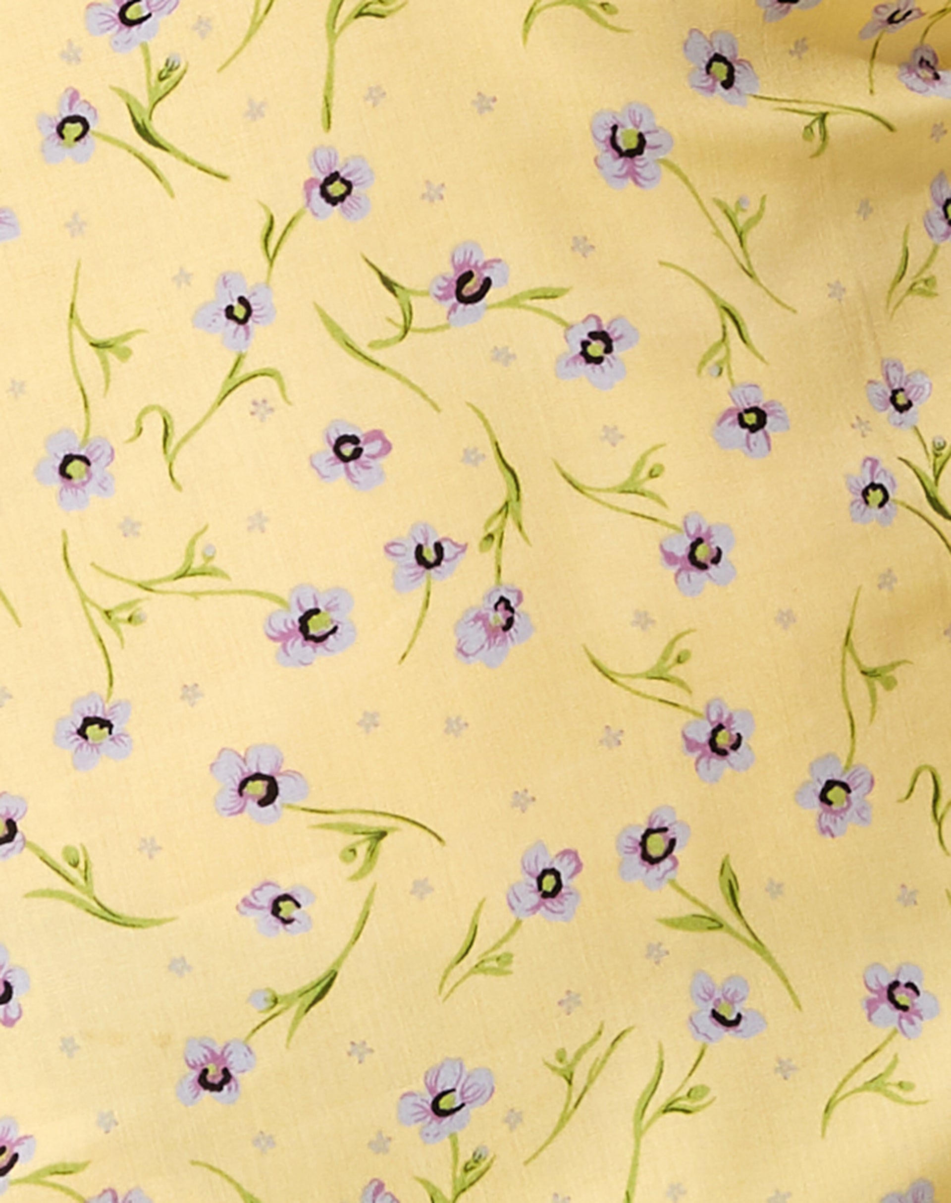 Leana Mini Dress in Wild Flower Lemon Drop
