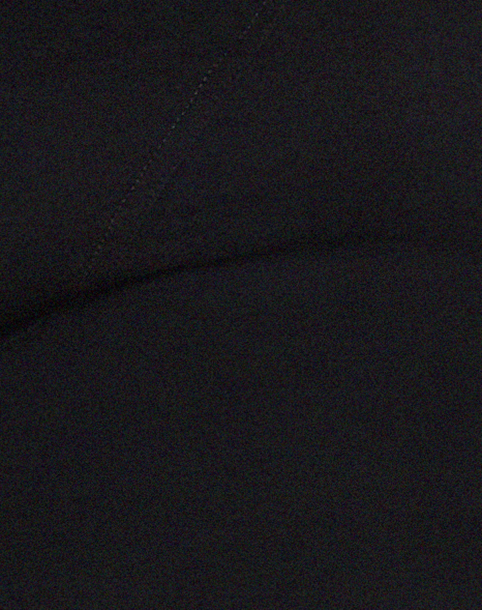 Mague Long Sleeve Crop Top in Black