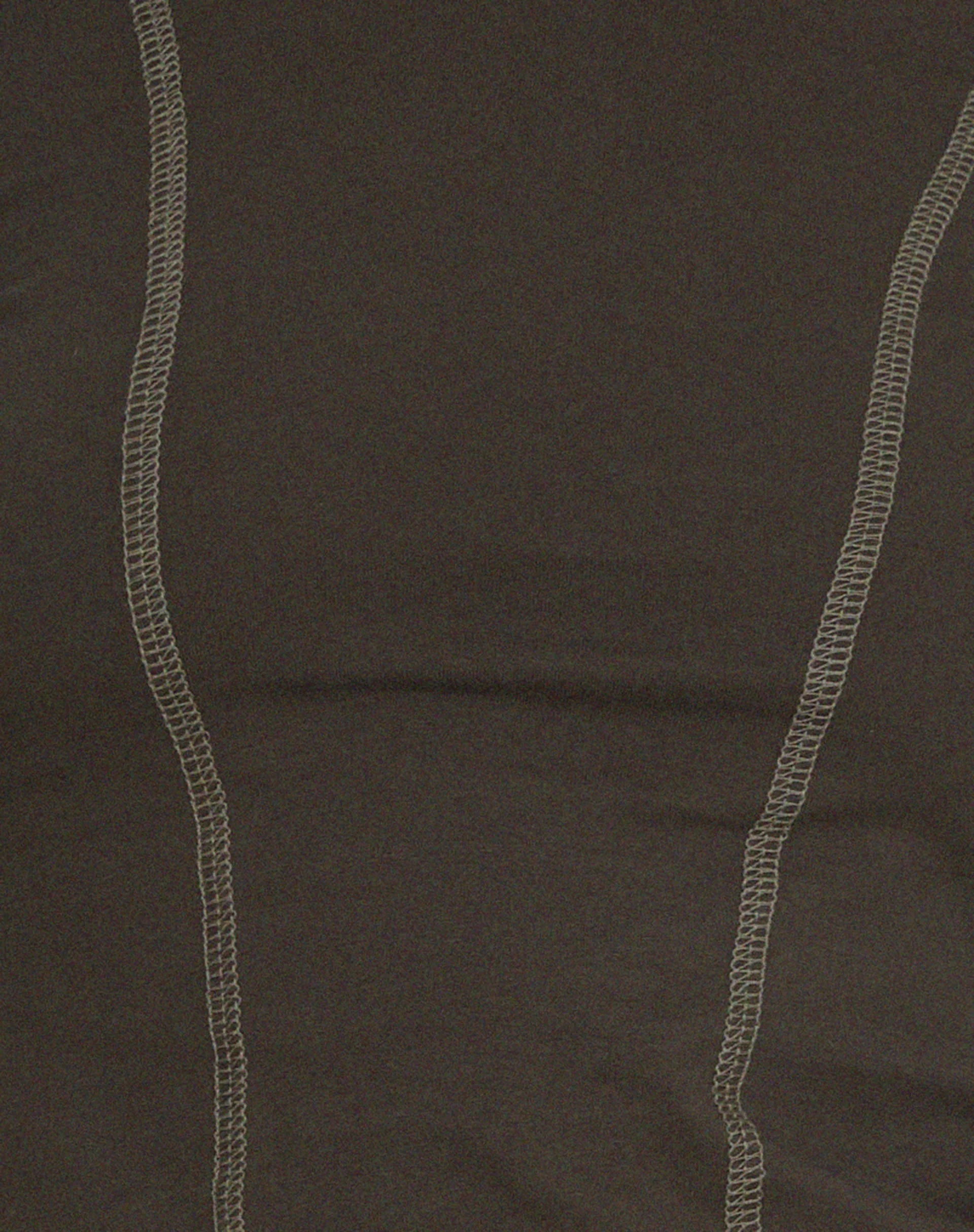 Megun Long Sleeve Top in Gunmetal with Grey Top Stitch