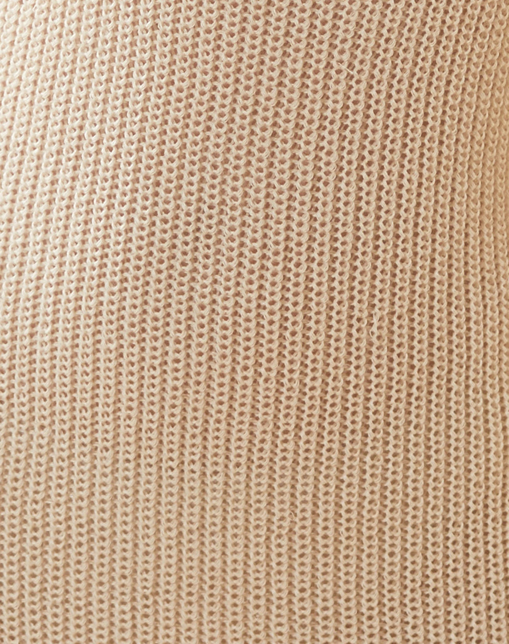 Chiara Knitted Mini Dress in Neutral