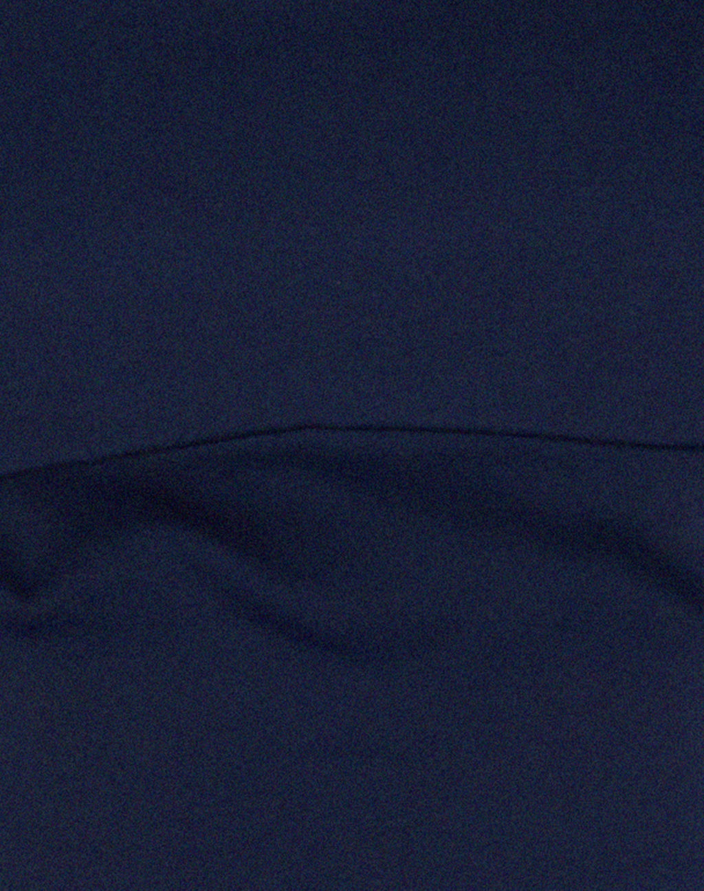 Tenley Crop Top in Satin Midnight Navy Blue