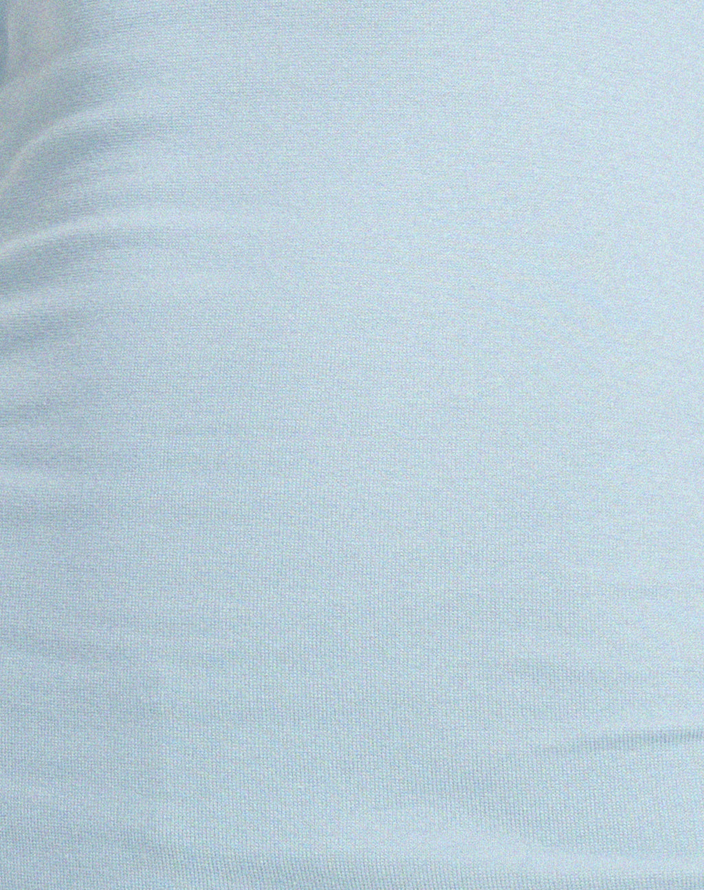 Niwaya Long Sleeve Mini Dress in Rib Powder Blue