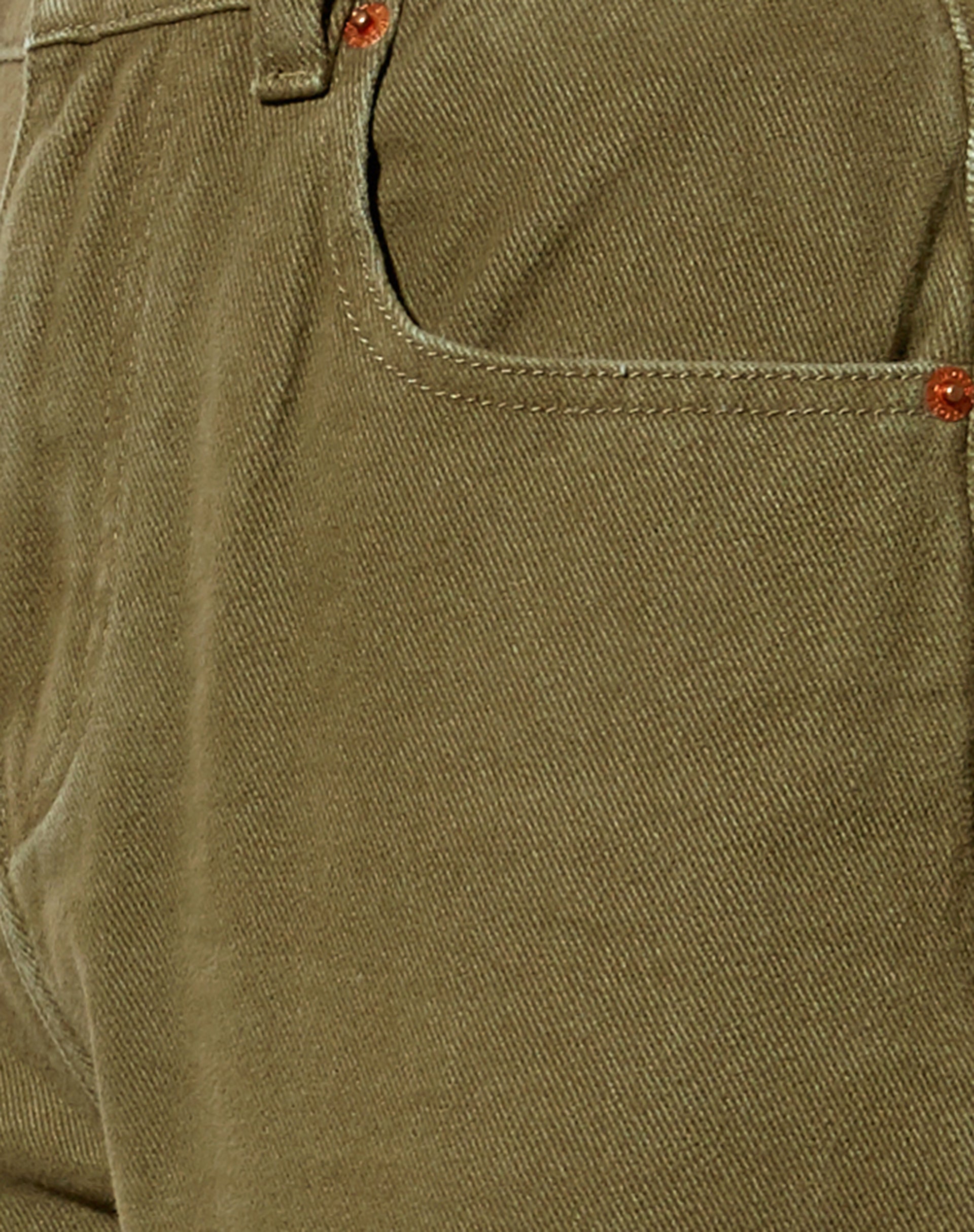 Parallel Jeans in Khaki Green