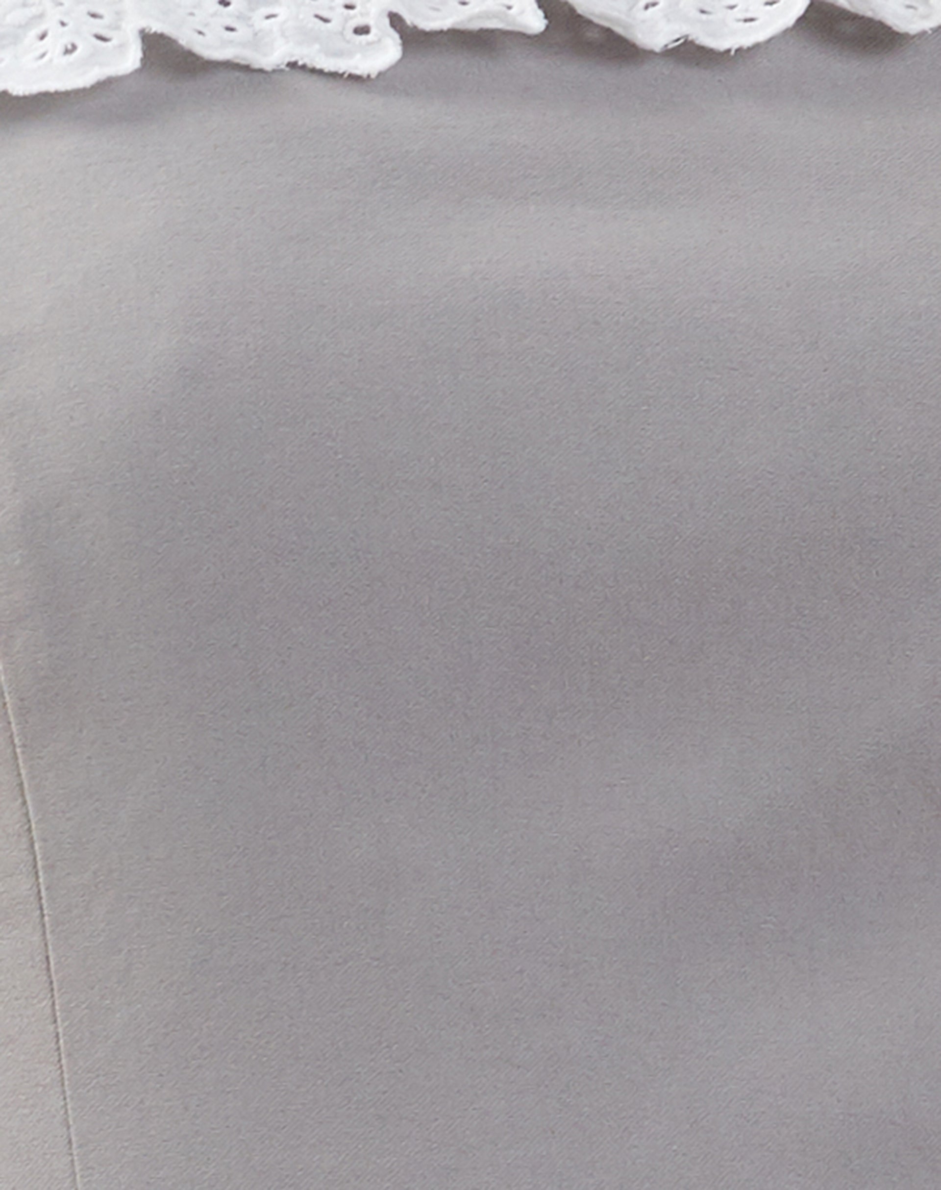 Pramuda Bandeau Mini Dress in Light Grey