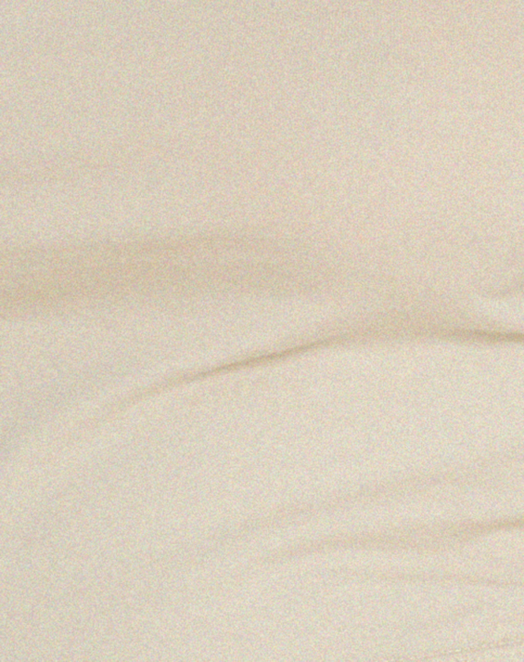 Raccet Long Sleeve Crop Top in Coconut Milk