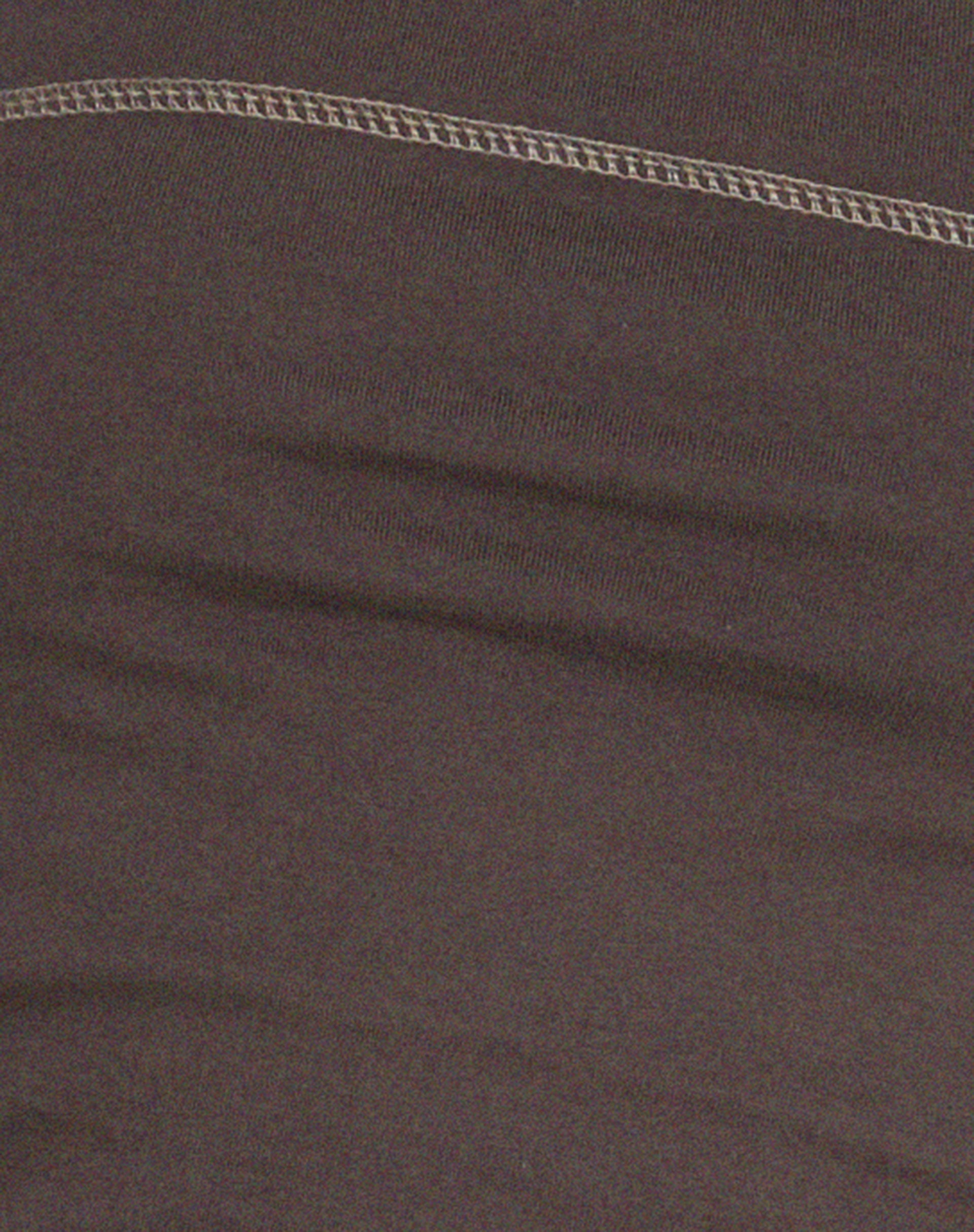 Lan Long Sleeve Top in Gunmetal with Grey Top Stitch