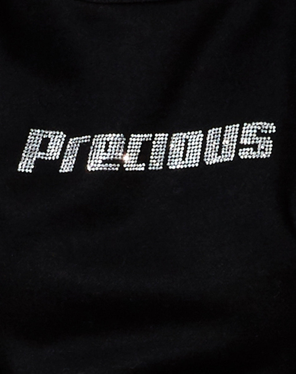 Glora Sweatshirt in Black 'Precious' Hotfix