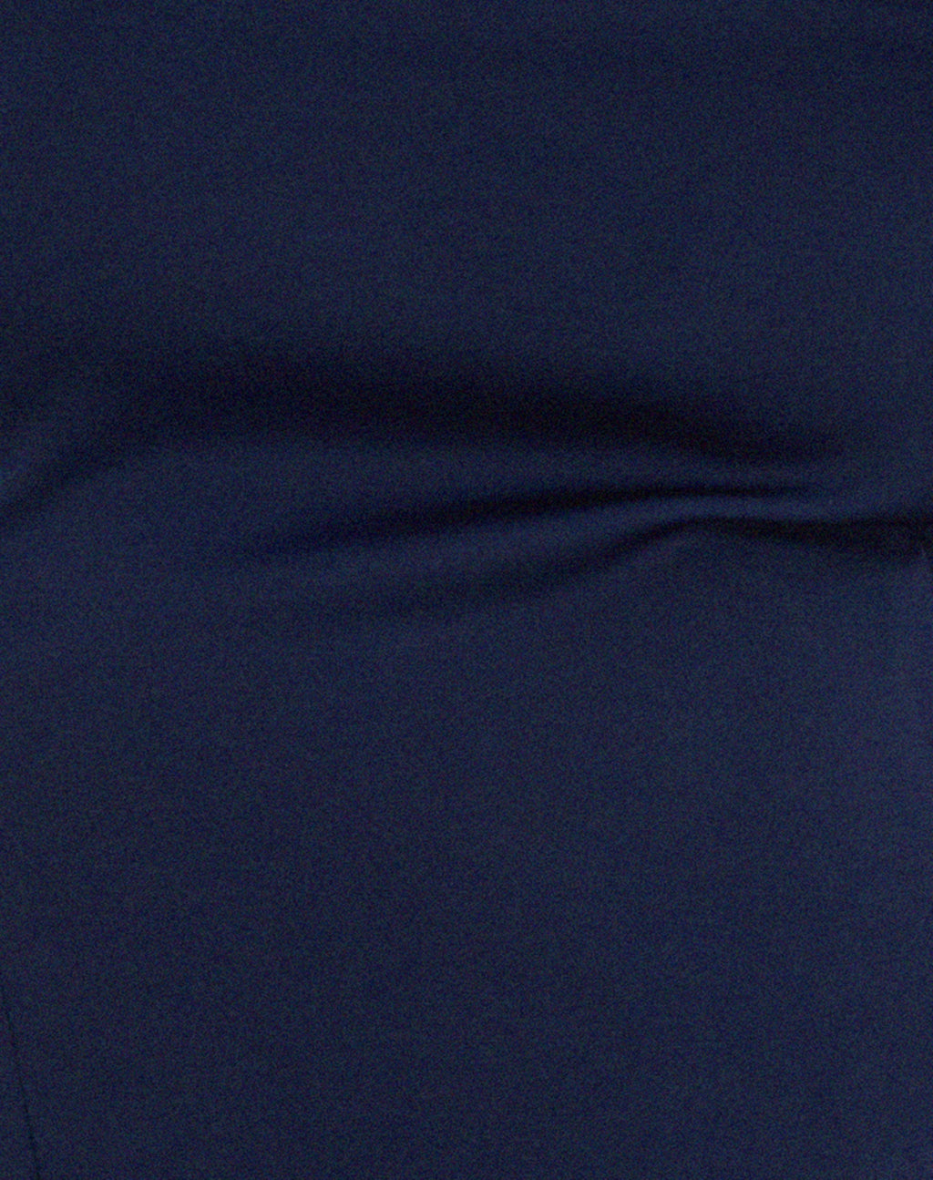 Tannesa Bandeau Mini Dress in Satin Midnight Navy Blue