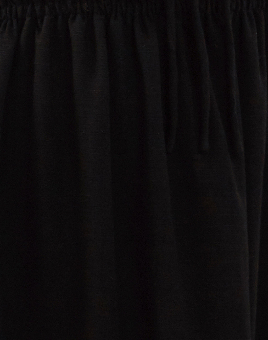 Valhala Front Tie Mini Dress in Black