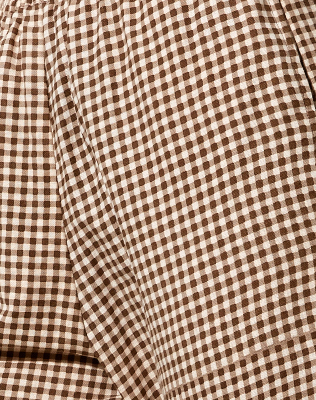 Yara Trouser in Mini Gingham