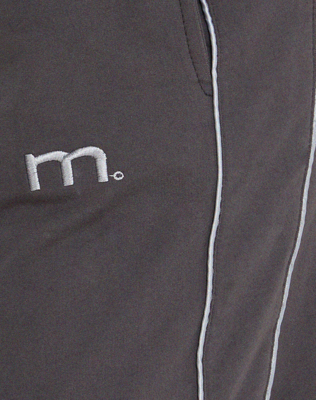 Benton Wide Leg Jogger in Beluga Grey
