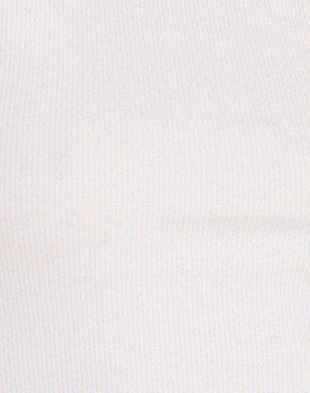 Yuji Cutout Top in Rib White
