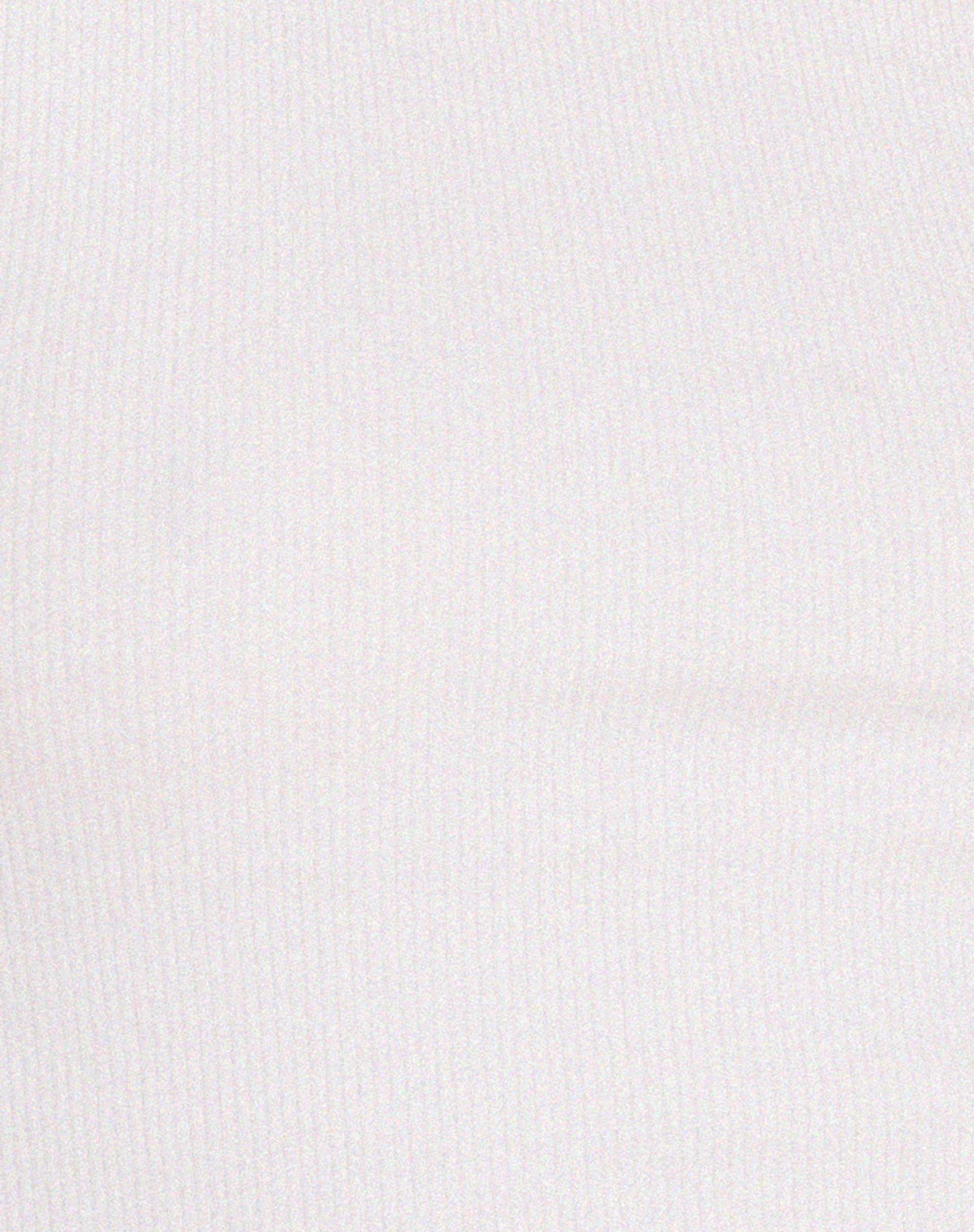 Yuji Cutout Top in Rib White