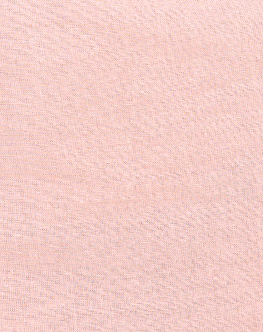 Zila Mini Skirt in Peach